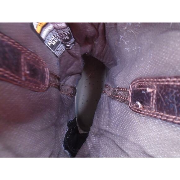 Ariat Men's 13D Rebar Flex Western VentTEK Brown Green Composite Toe Work Boots - Picture 7 of 11